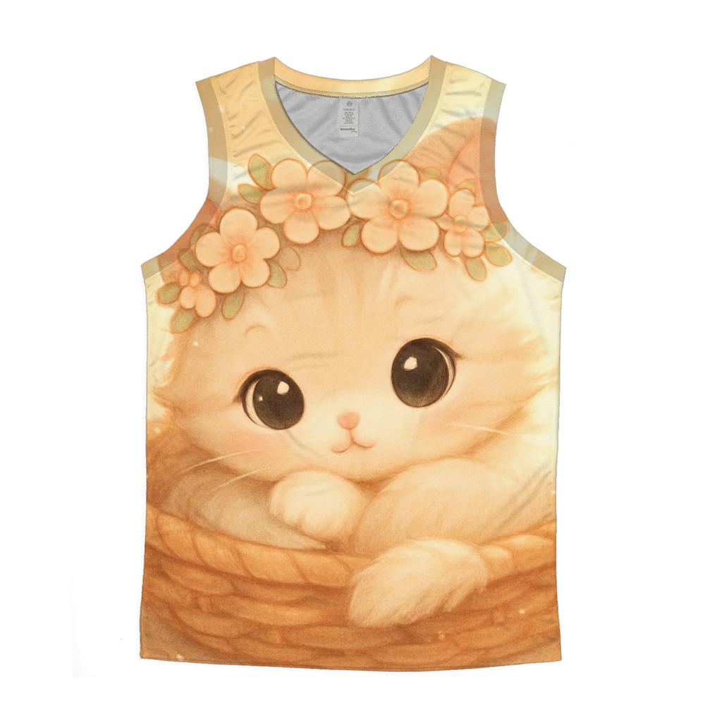 Floral Crown Nap casual summer tank tops