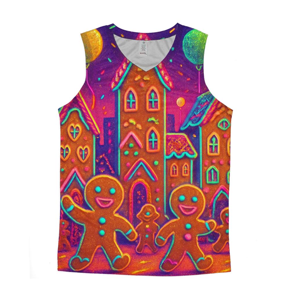 Gingerbread City Parade custom tank tops