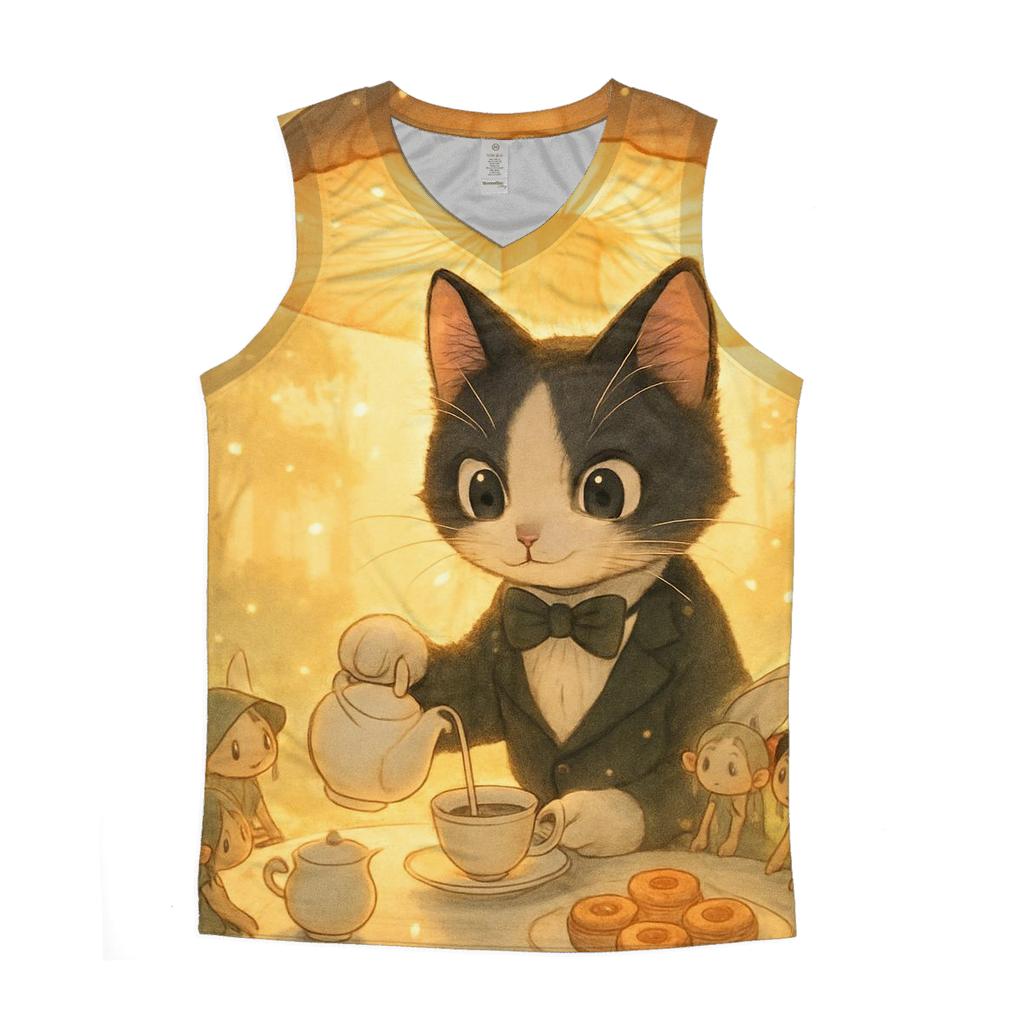 Tea Party Tuxedo custom tank tops