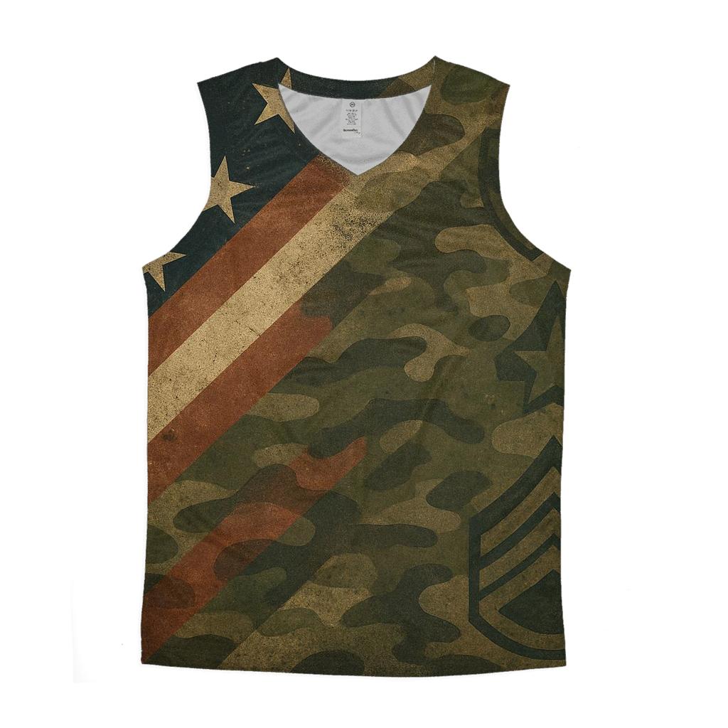 Camouflage Flag Fusion custom tank tops