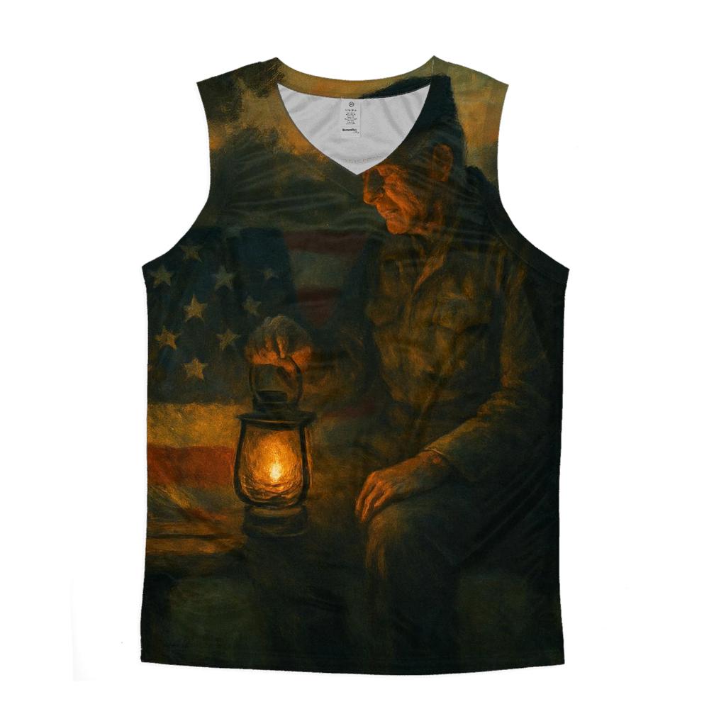 Quiet Watch Lantern stylish racerback tanks
