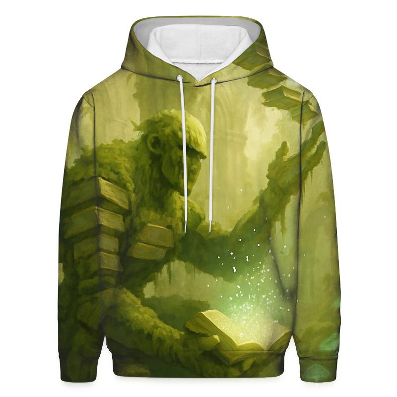 Mossbound Library Golem zip-up hoodies