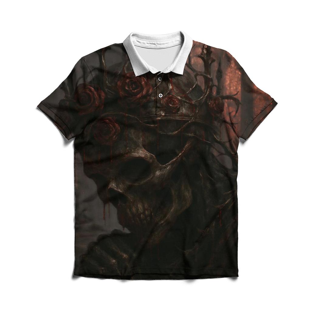 Thorned Crown Of The Fallen Regent designer slim fit polos