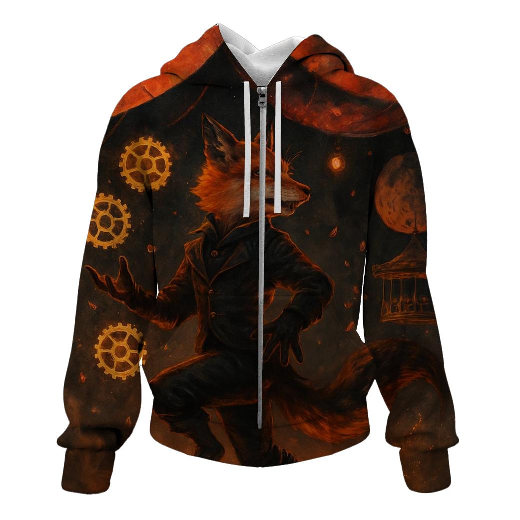 Clockwork Fox Carnival designer hoodies
