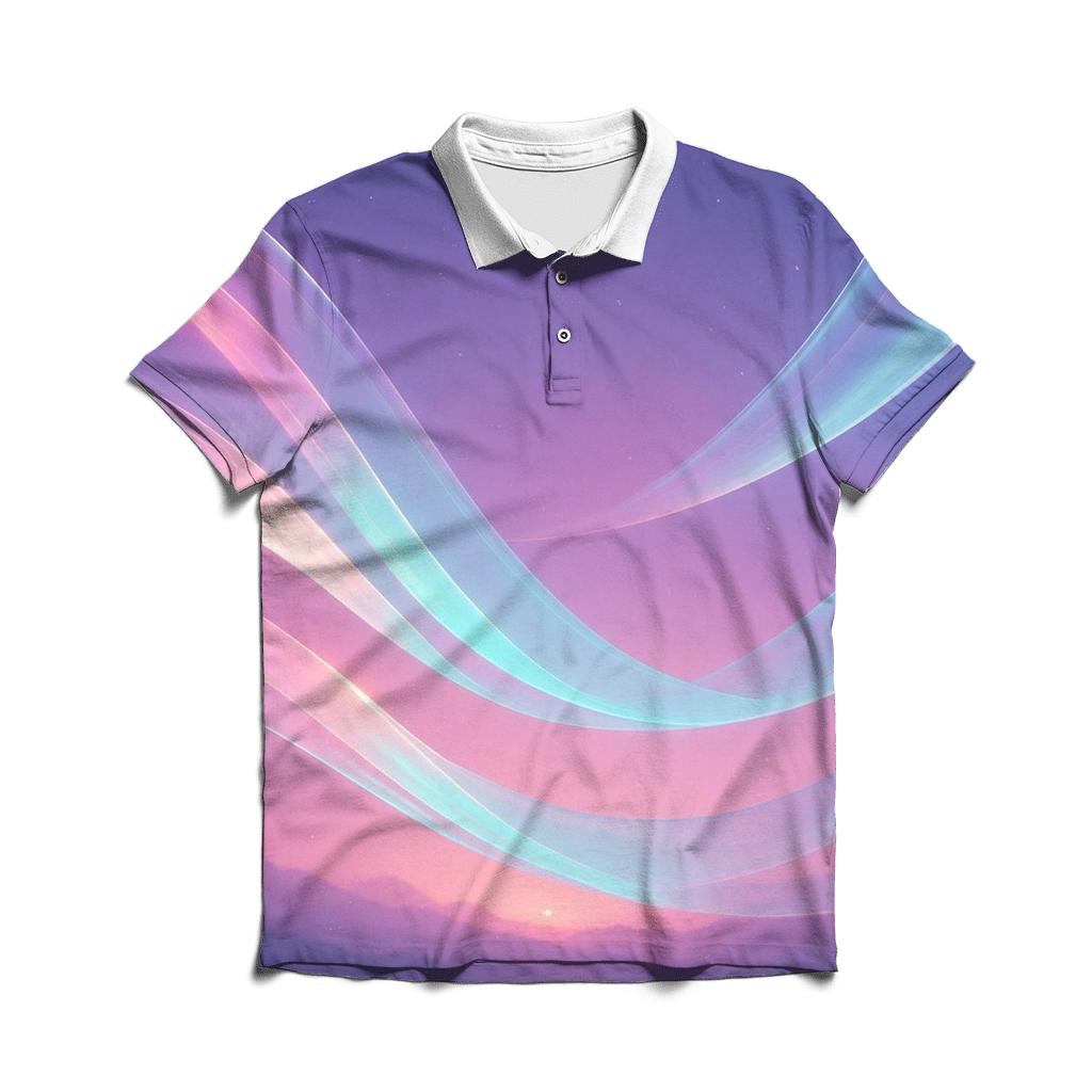 Aurora Drift branded logo polo shirts