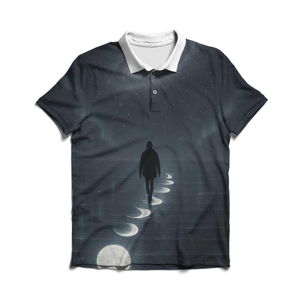 Moonphase Voyager premium cotton polo shirts