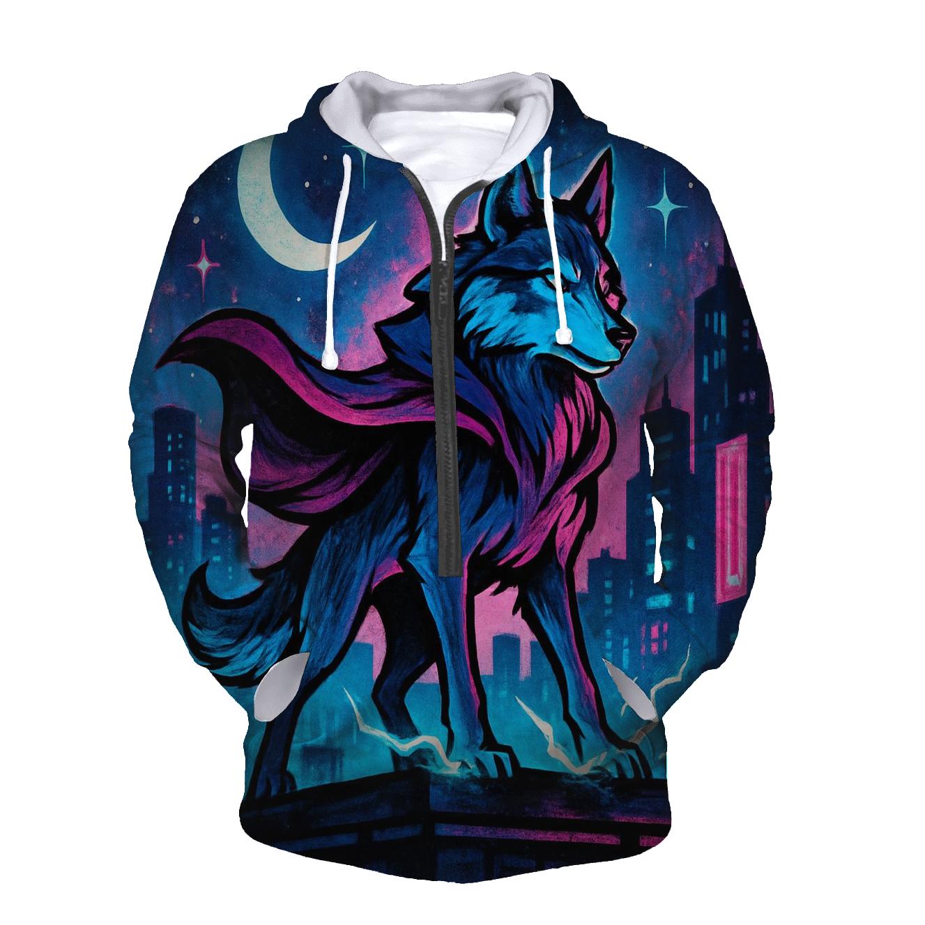 Starlit Sentinel premium hoodies