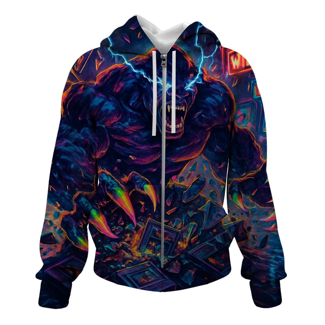 Thunderclaw Arcade Beast hoodie styles