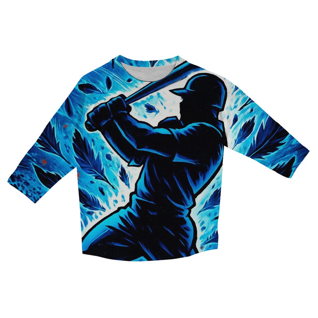 Heroic Batter With Blue Jays Edge stylish quarter sleeve tops