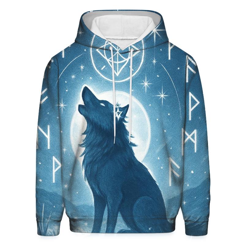 Rune Moon Oracle premium hoodies