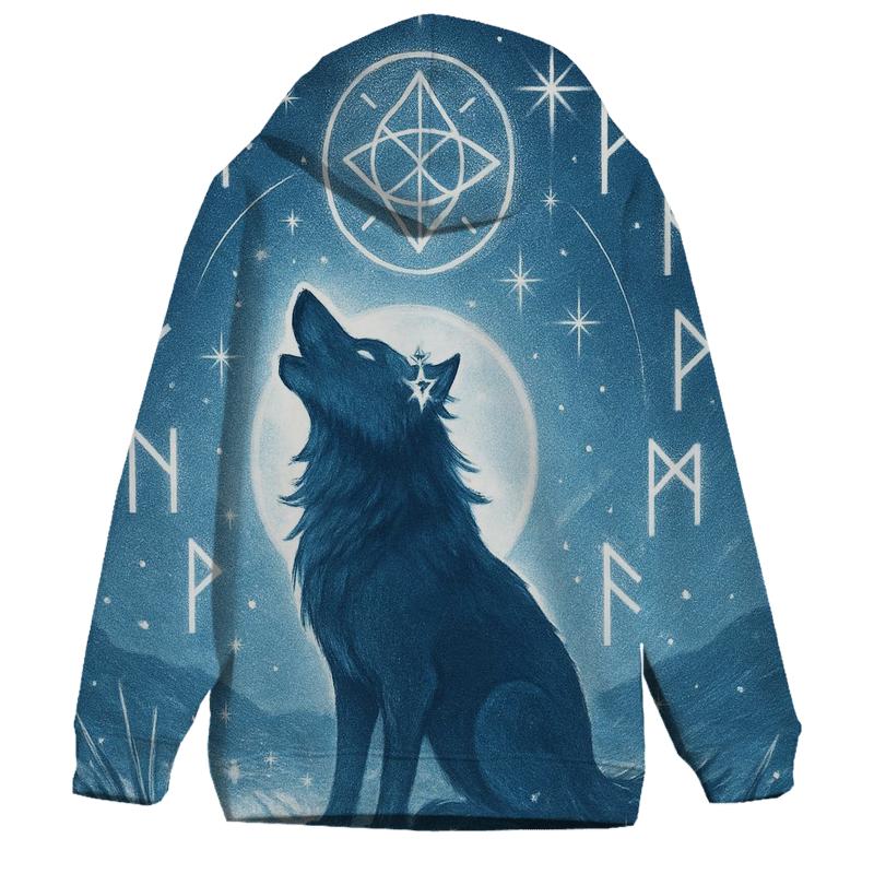 Rune Moon Oracle premium hoodies