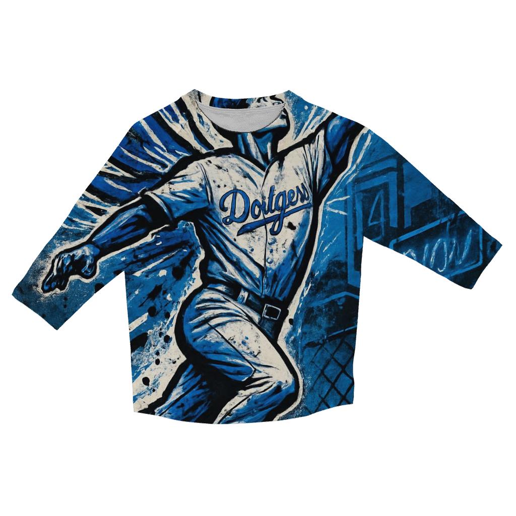 Urban Flight Fielder fashion 3/4 sleeve shirts