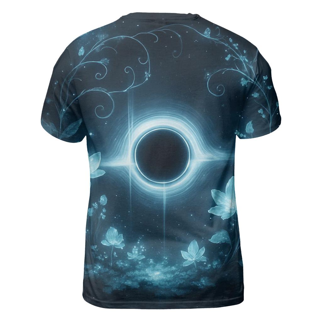 Black Hole Garden trendy printed shirt styles