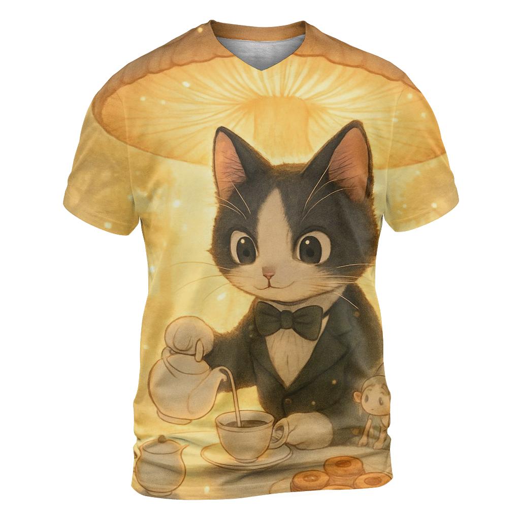 Tea Party Tuxedo personalized full print shirts