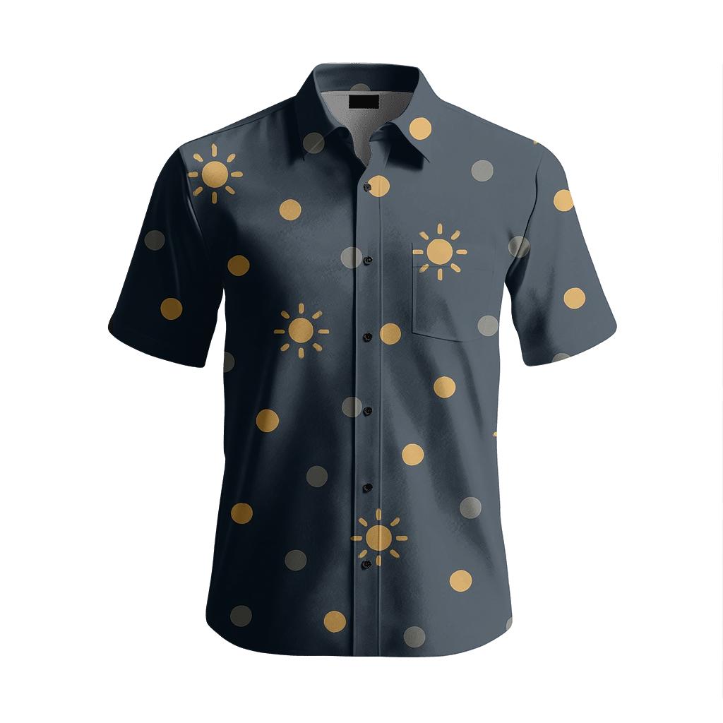 Interstellar Scatter Dots personalized embroidery shirts