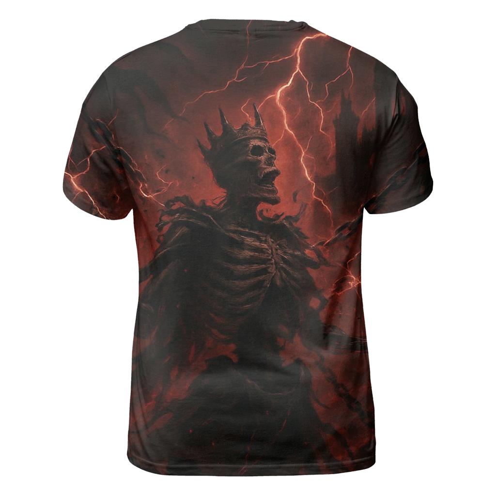 Nocturne Of The Chainbound King vibrant all-over design tees