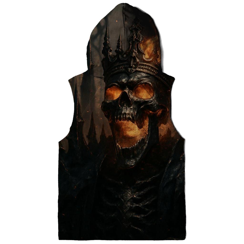 Obsidian Skull Sovereign zip-up hoodies