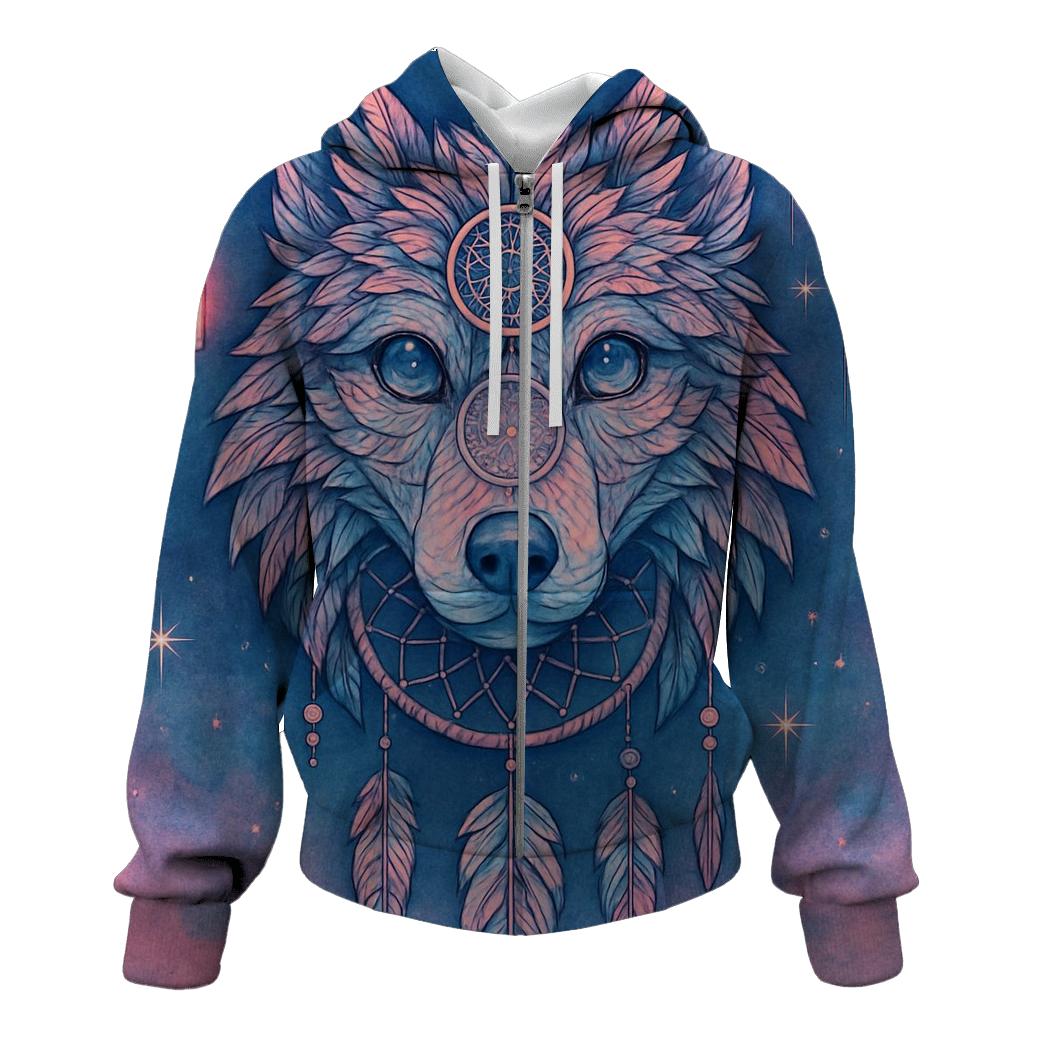 Dreamcatcher Guardian embroidered hoodies