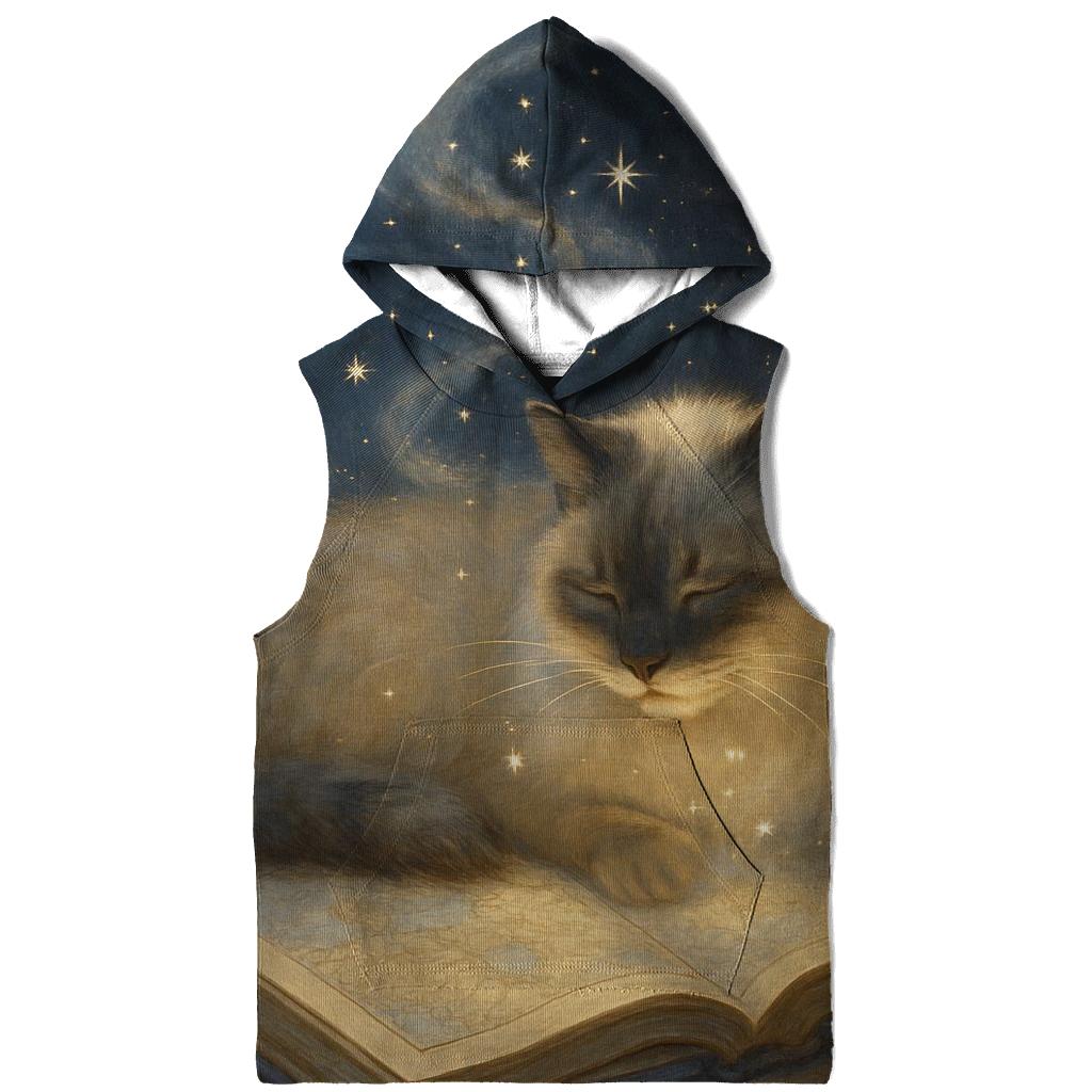 Library Starglow Cat heavyweight hoodies
