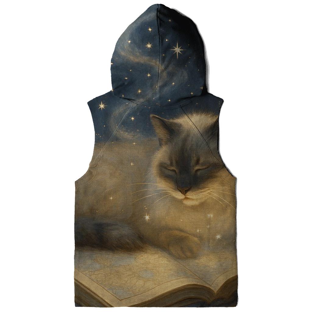 Library Starglow Cat heavyweight hoodies