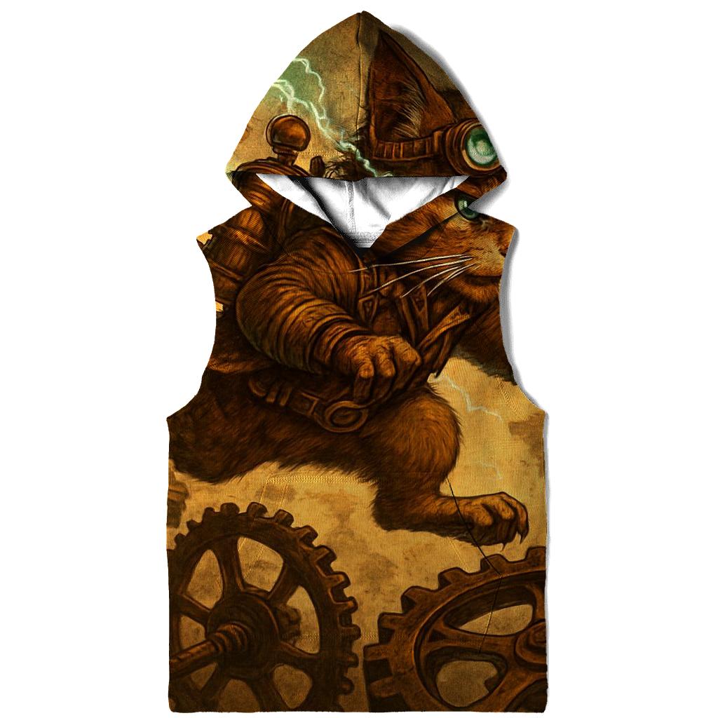 Clockwork Explorer Cat custom hoodies