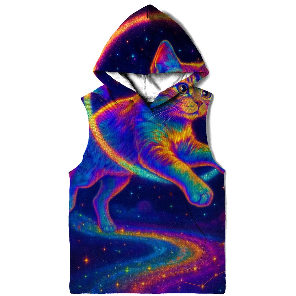 Stardust Acrobat Cat lightweight hoodies