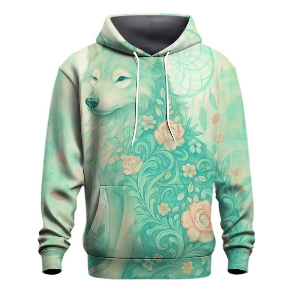 Floral Sentinel heavyweight hoodies