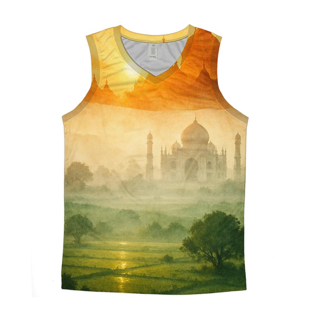 Monsoon Tapestry sports performance tank tops
