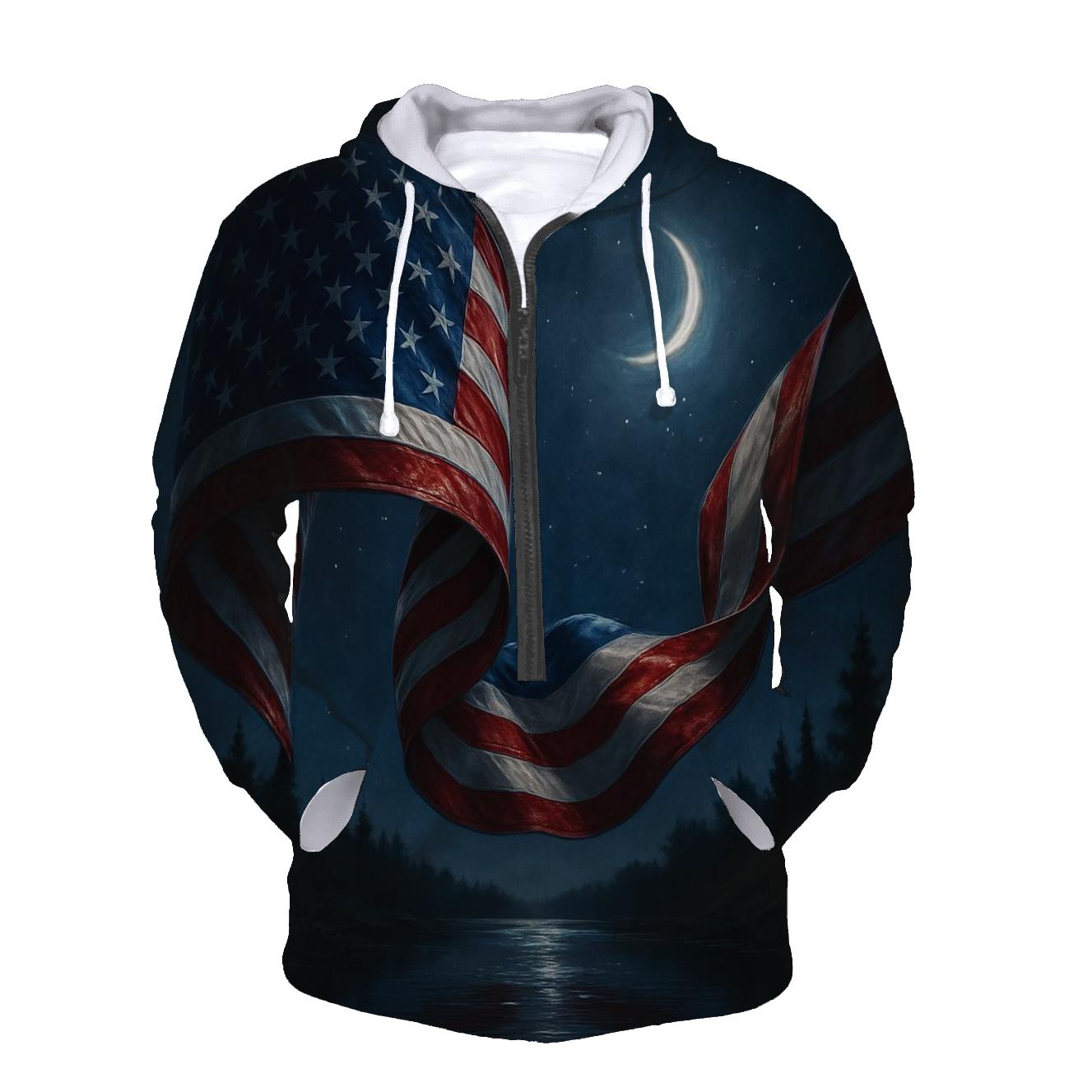 Starlit Silk Banner lightweight hoodies