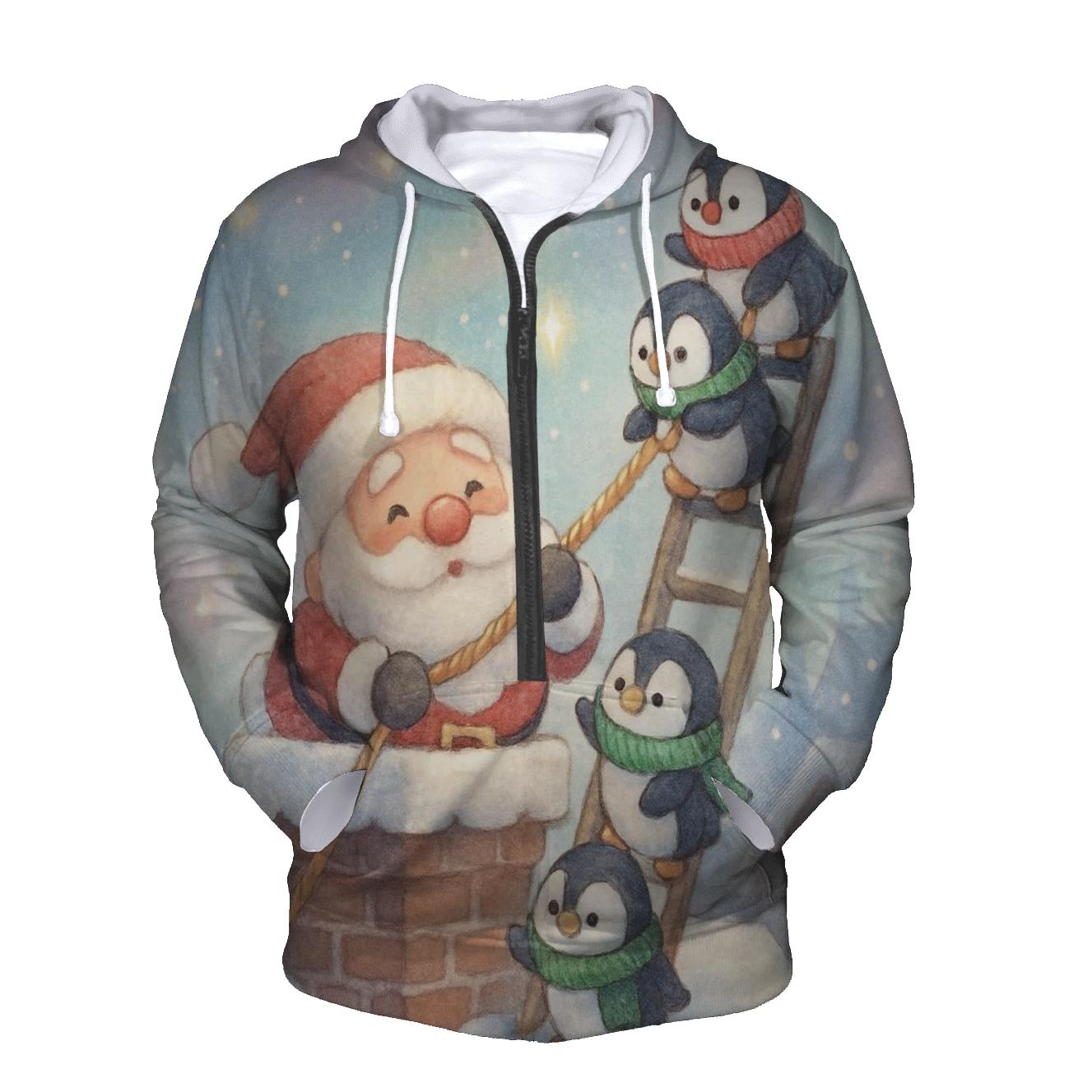 Santas Chimney Rescue Squad hoodies fashion