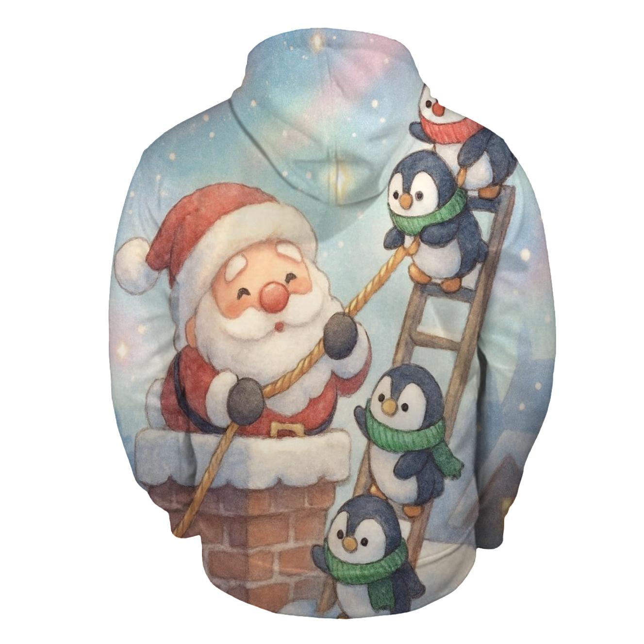 Santas Chimney Rescue Squad hoodies fashion