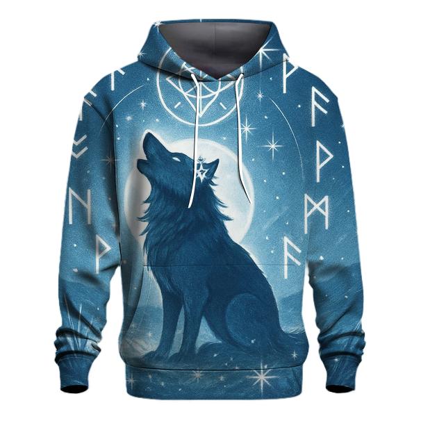 Rune Moon Oracle graphic hoodies