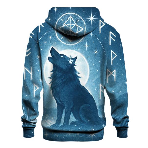 Rune Moon Oracle graphic hoodies