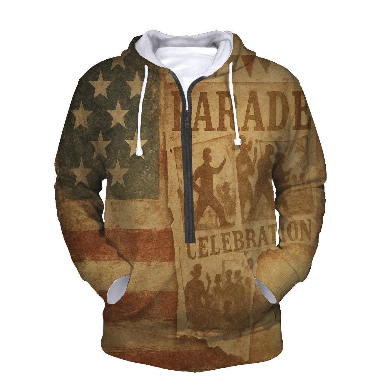 Vintage Parade Collage custom hoodies