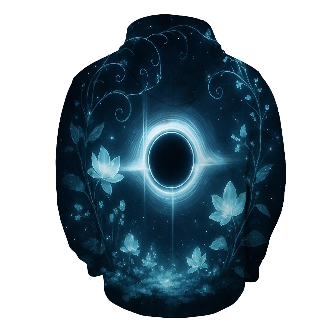 Black Hole Garden zip-up hoodies