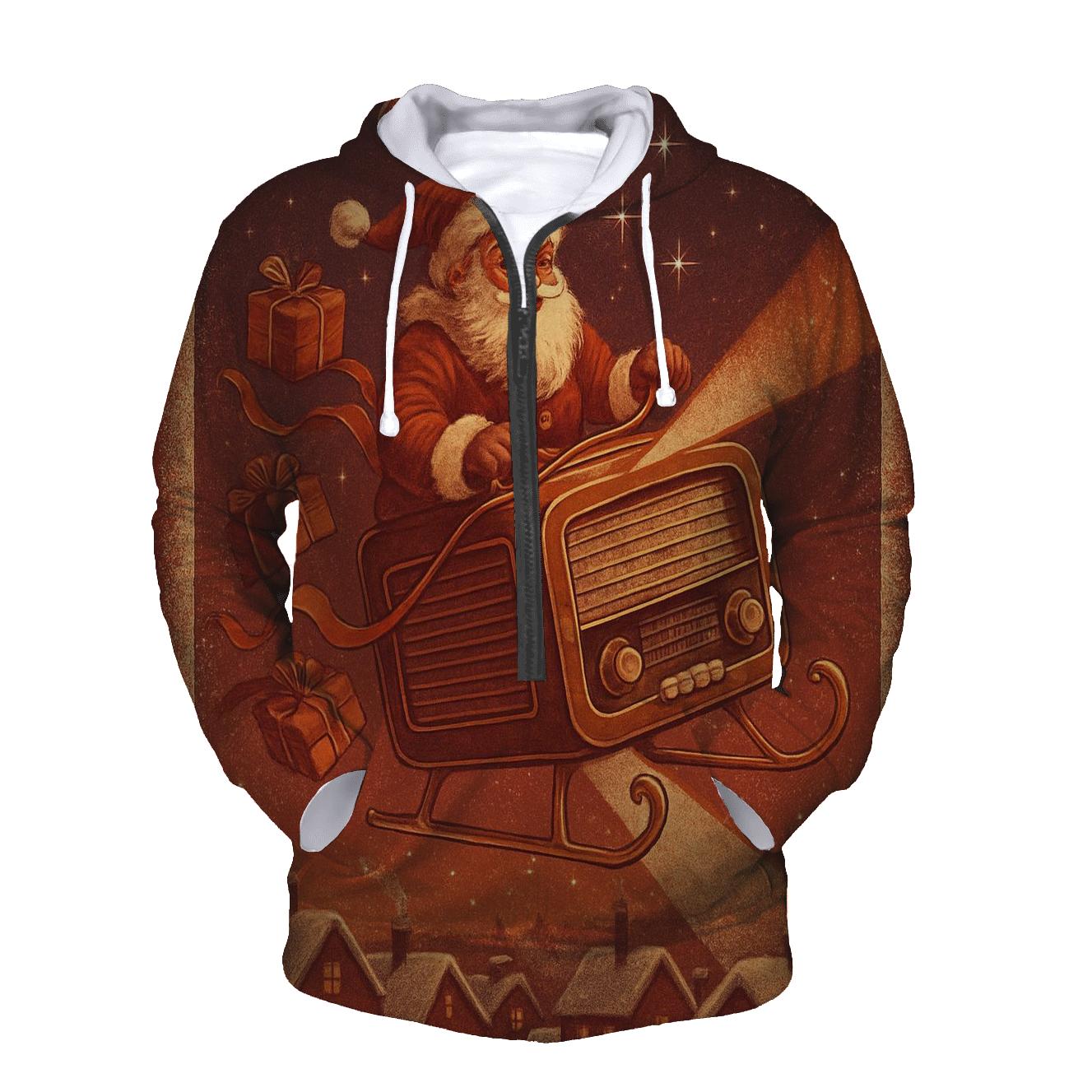 Vintage Sleighwire Postcard zip-up hoodies