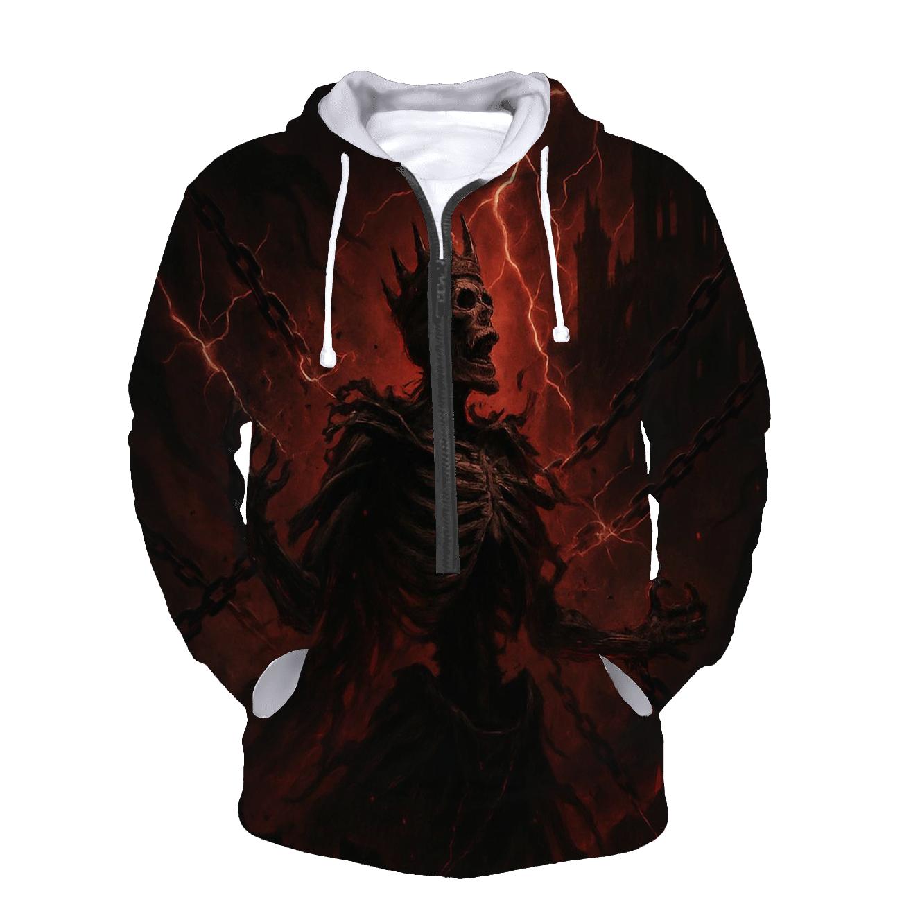 Nocturne Of The Chainbound King heavyweight hoodies
