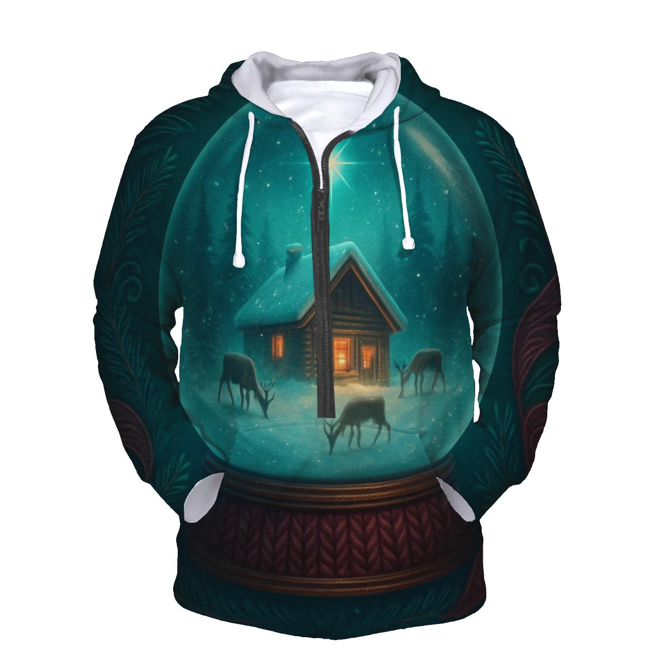 Snowglobe Stargazer Cabin hoodie trends