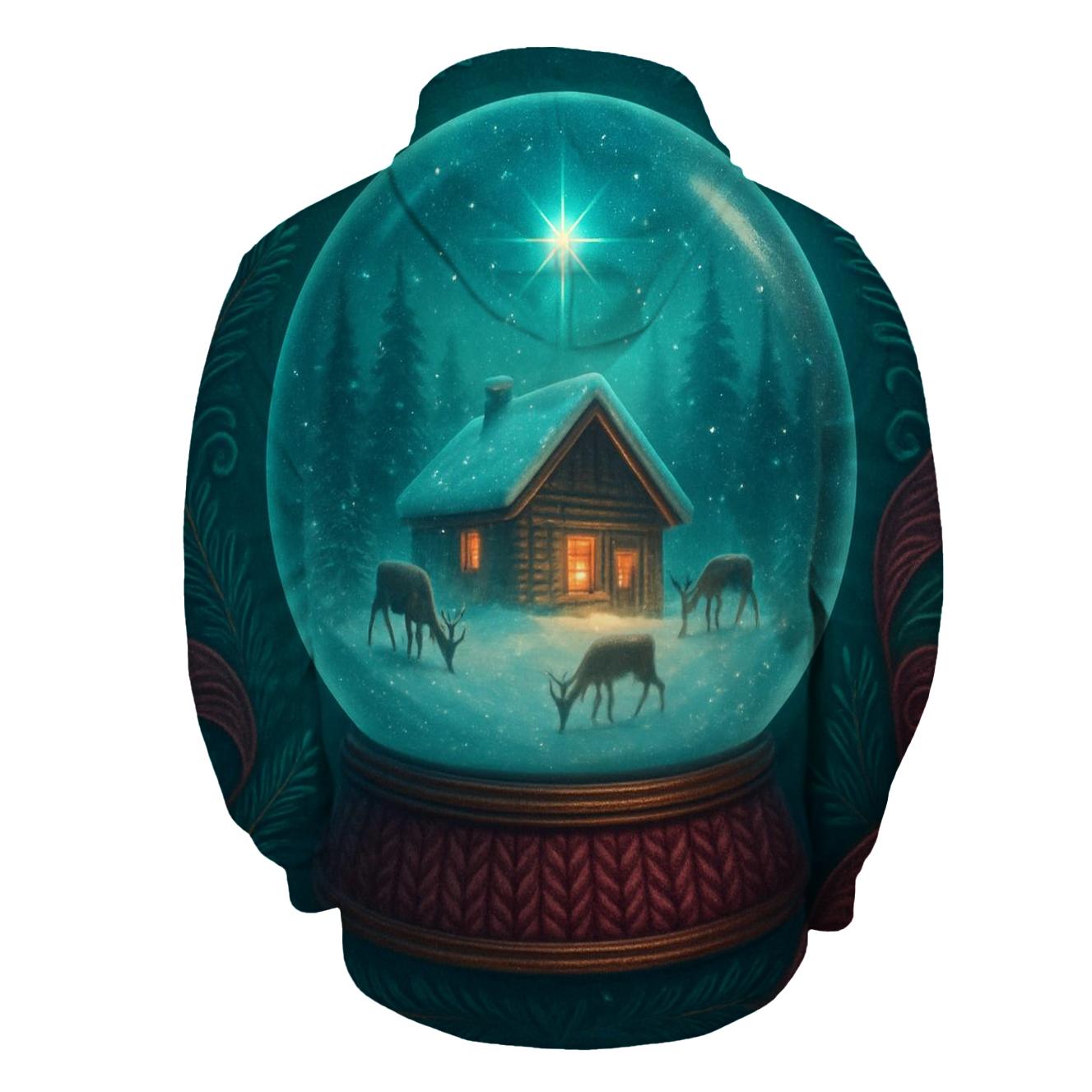Snowglobe Stargazer Cabin hoodie trends