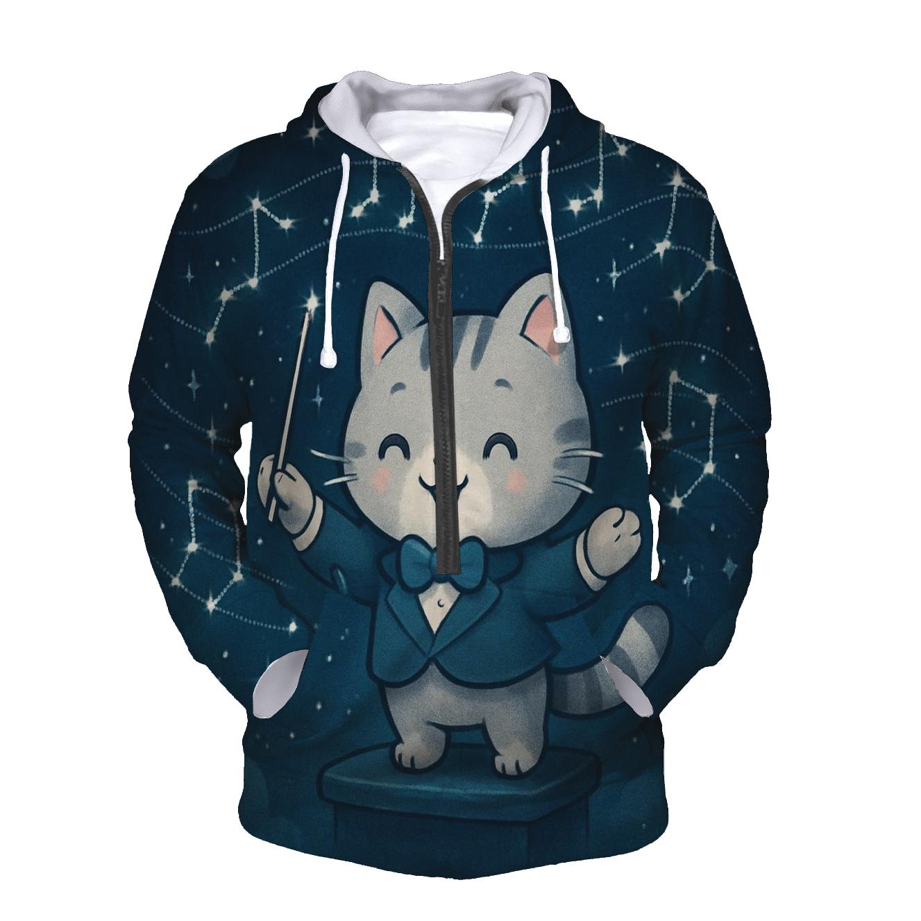 Constellation Composer embroidered hoodies