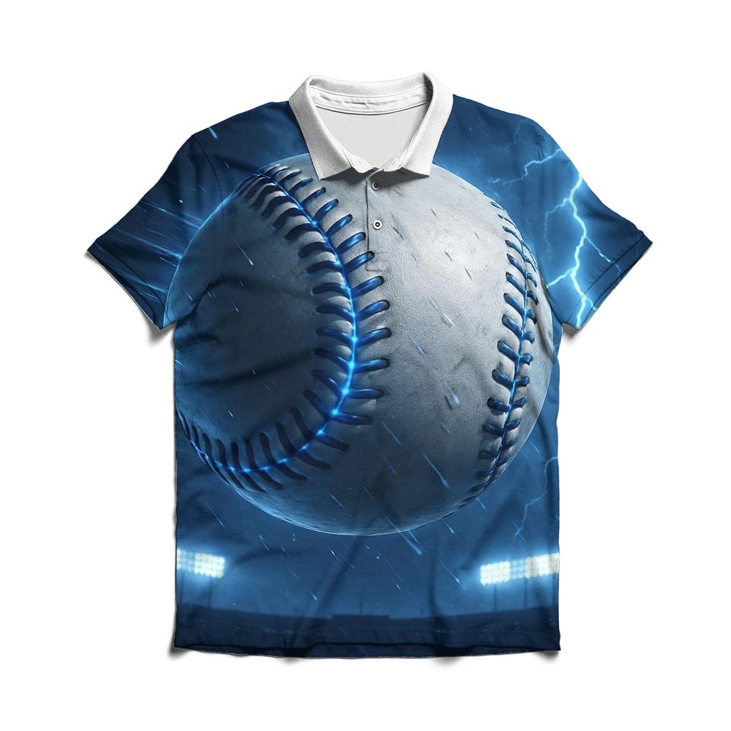 Seamless Storm Strike stylish collar polo tees