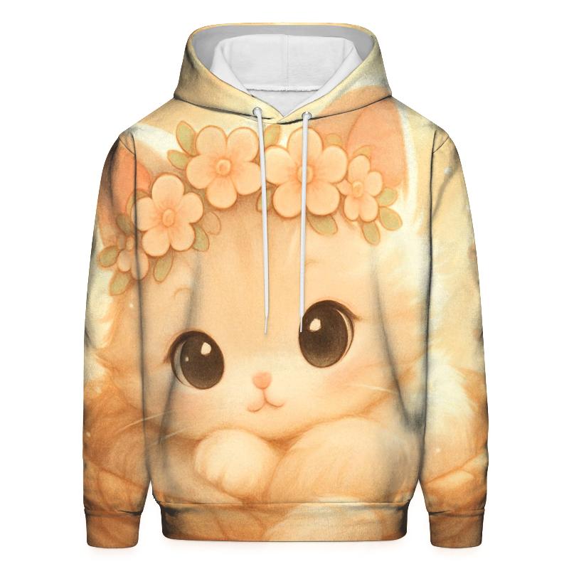 Floral Crown Nap heavyweight hoodies