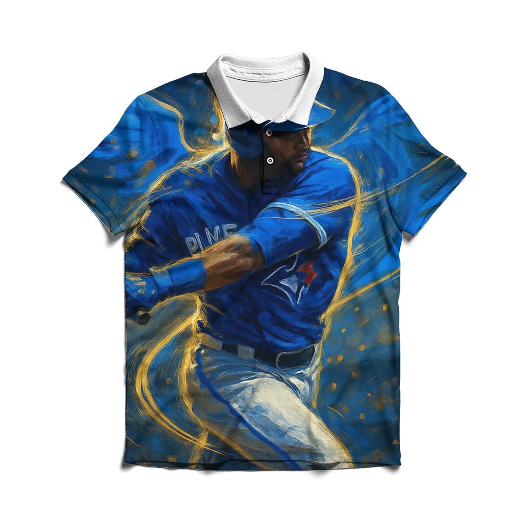 Champion Swing Blue Jays Compound designer slim fit polos
