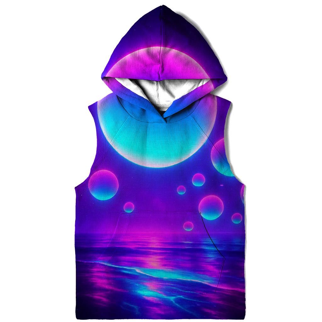 Neon Tide Orb heavyweight hoodies