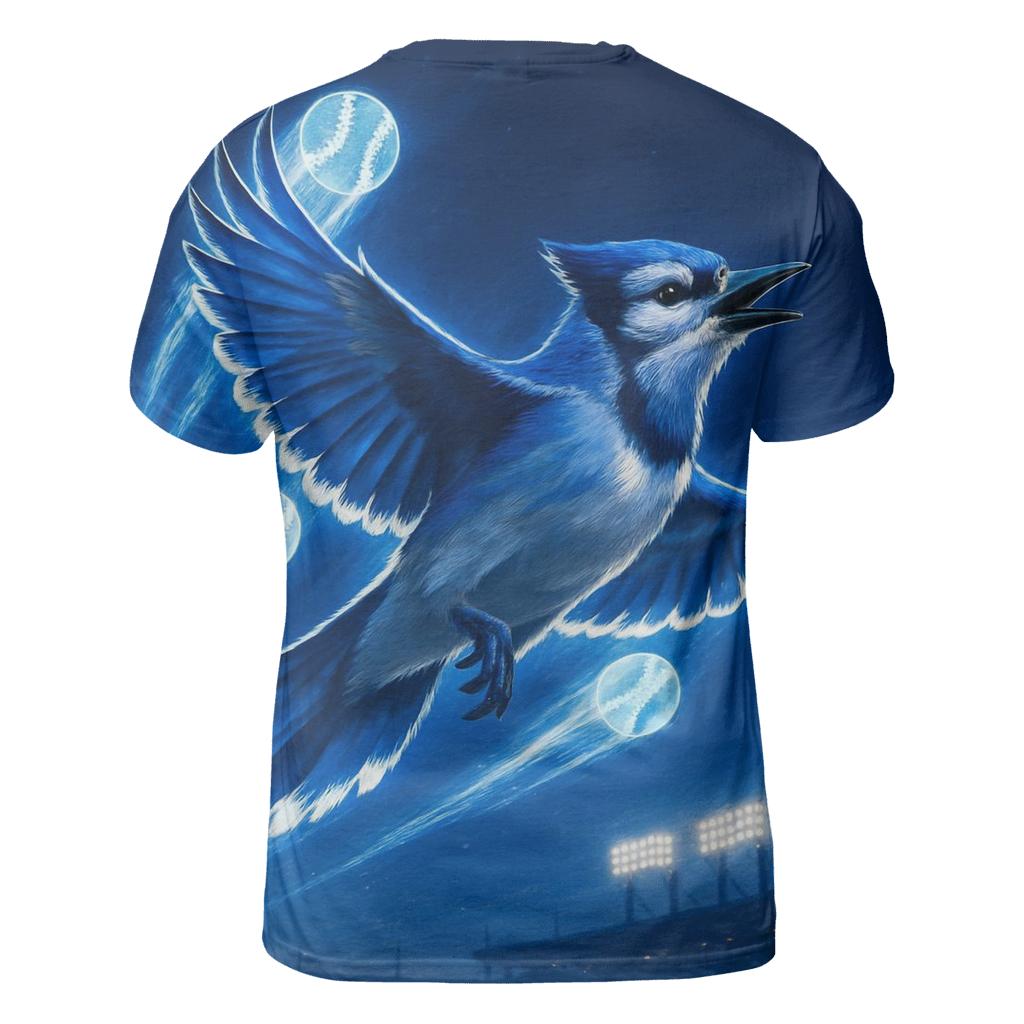 Blue Jays Flight Line creative print fashion shirts