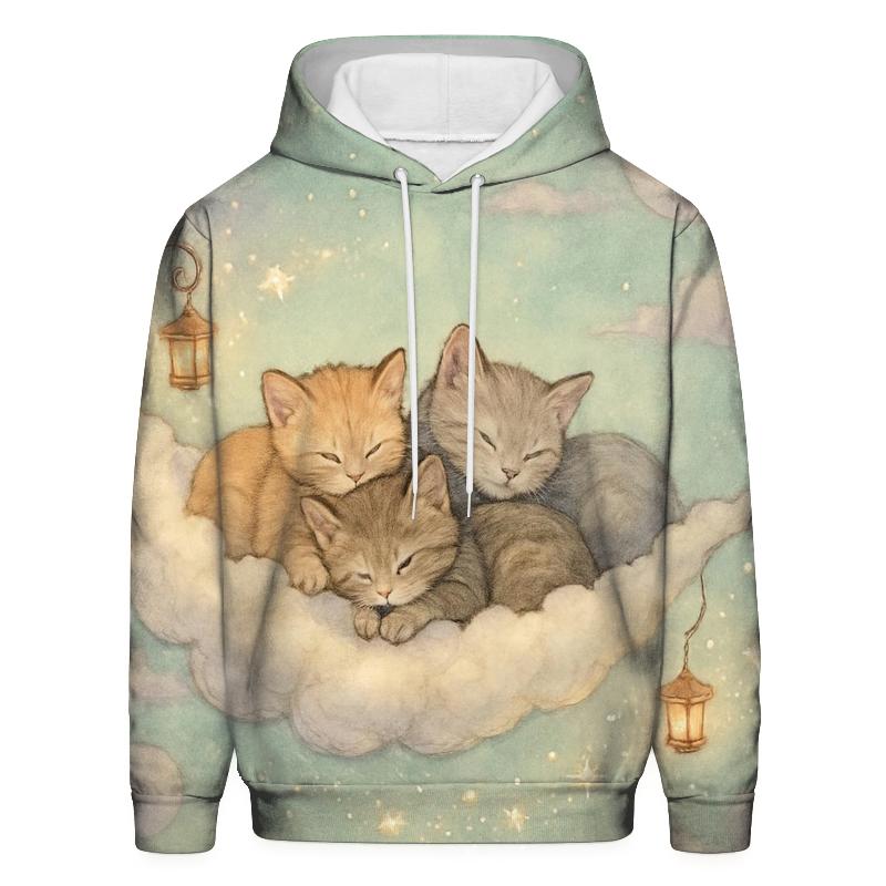 Cloudship Nap Kittens hoodie styles