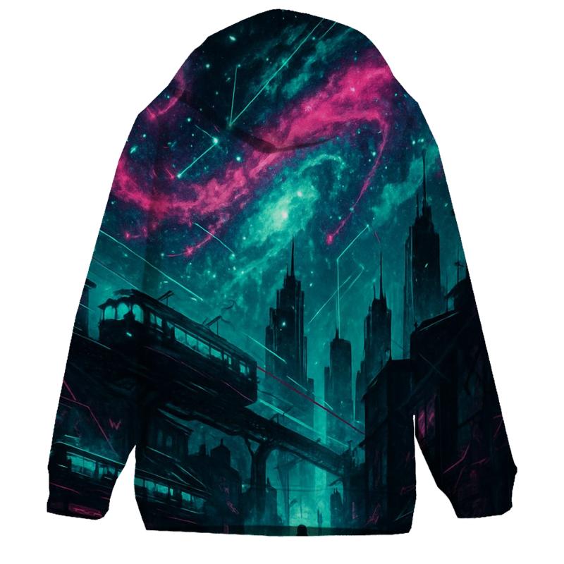 Starlight Graffiti Skyline premium hoodies
