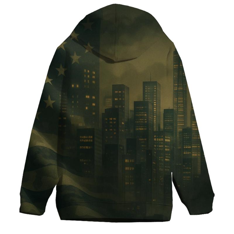 Camouflage Skyline Fusion hoodie designs