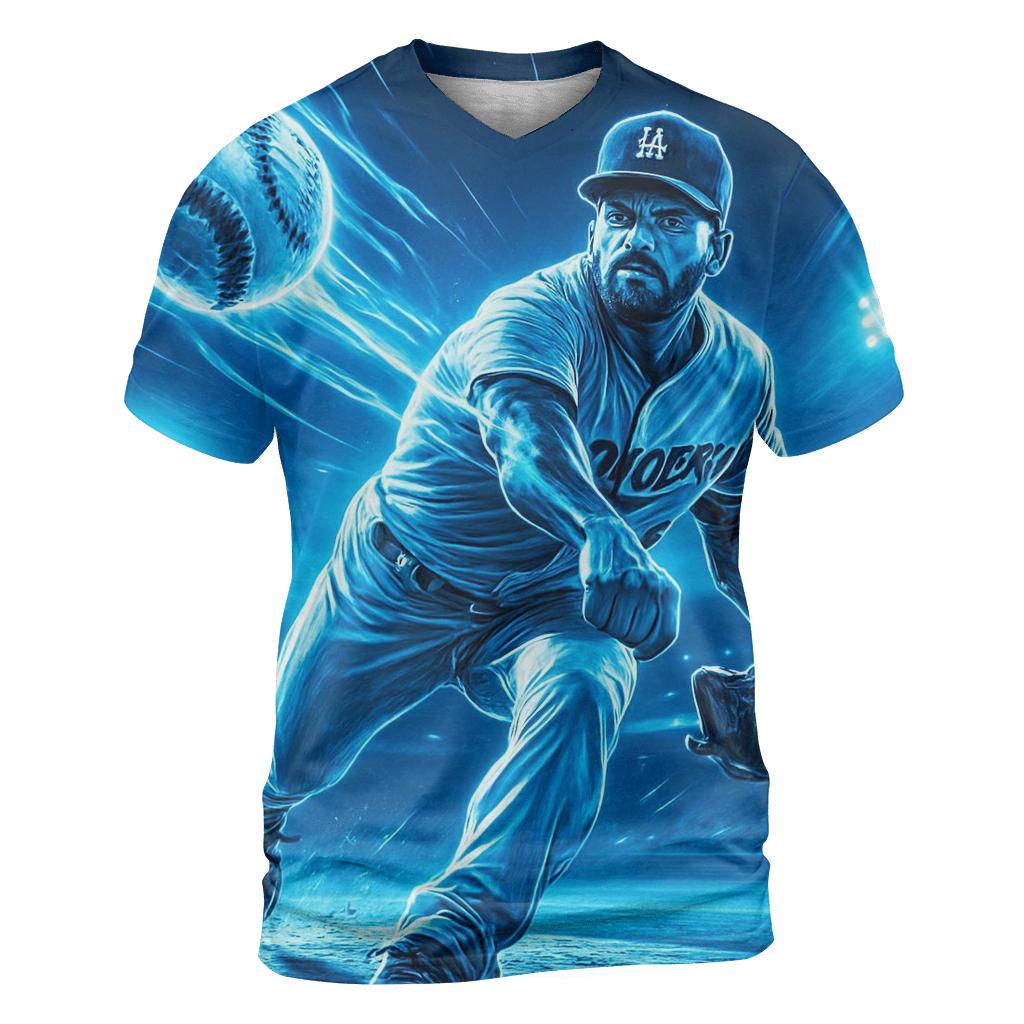 Midnight Pitch Drive trendy printed shirt styles
