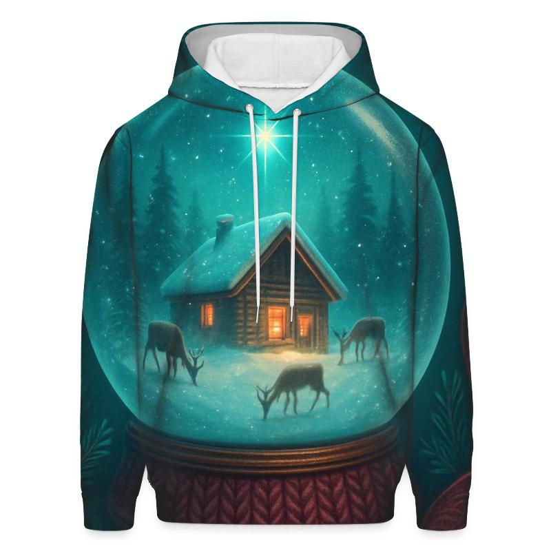 Snowglobe Stargazer Cabin heavyweight hoodies
